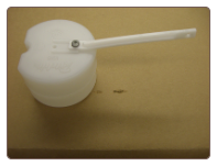 td Plastic Pill-Shaped Float w/ Long Arm td Plastic Pill-Shaped Float w/ Long Arm