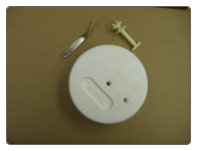 tf Styro-foam 4-1/2" Pill-Shaped Float w/ Plastic Boss & Short Stainless Arm tf Styro-foam 4-1/2" Pill-Shaped Float w/ Plastic Boss & Short Stainless Arm