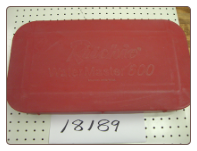 yjc Valve Box Cover for Watermaster 600 - Red Cover for a Yellow Fountain
