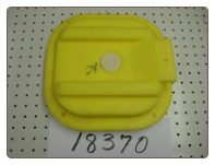 yca 10x10 Rectangular Access Panel - Yellow