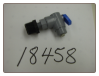 sv 1/4"mpt x 1/4"comp PVC Angle Pitcock Valve Pkg (includes 3/4"x 1/4" bushing) sv 1/4"mpt x 1/4"comp PVC Angle Pitcock Valve Pkg (includes 3/4"x 1/4" bushing)