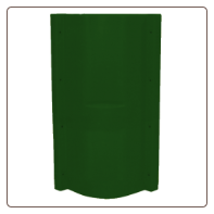 bh 30" Stall fount II Shroud - Green bh 30" Stall fount II Shroud - Green