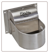 aa BASIC STALL FOUNT - no heat or shrouds - flush wall mount aa BASIC STALL FOUNT - no heat or shrouds - flush wall mount