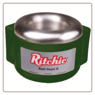 bf DELUXE STALL FOUNT II - Green - w/ electric heat - corner mount bf DELUXE STALL FOUNT II - Green - w/ electric heat - corner mount