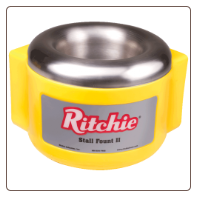 bb DELUXE STALL FOUNT II - Yellow - w/ electric heat - corner mount bb DELUXE STALL FOUNT II - Yellow - w/ electric heat - corner mount